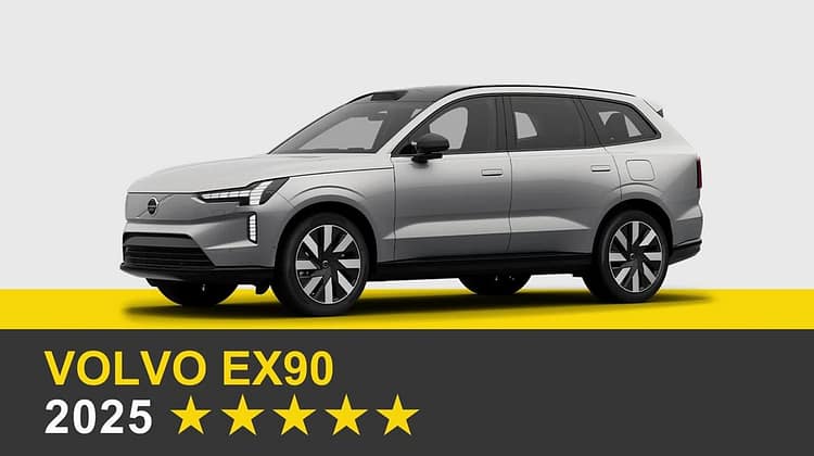 Volvo EX90 здобув найвищий рейтинг безпеки Euro NCAP
