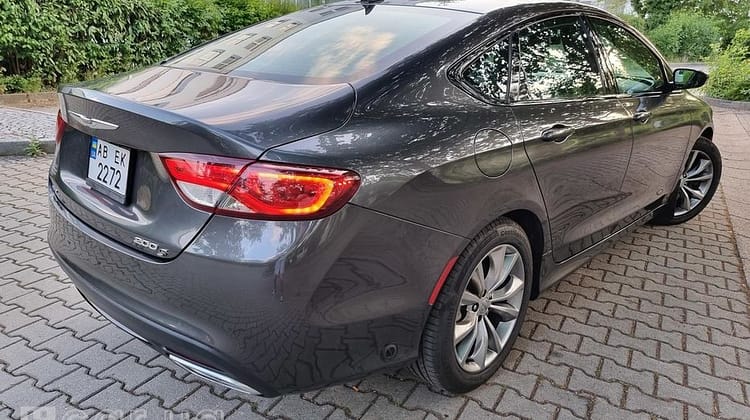 Chrysler 200 S, 2016